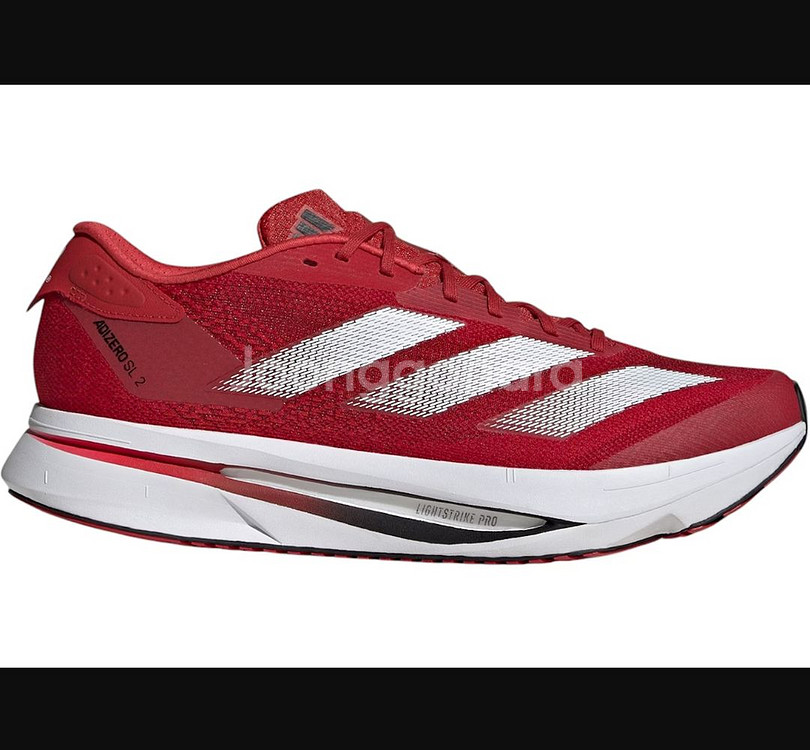 280 새제품 아디다스 아디제로 SL 2 네브라스카 레드 런닝화 러닝화--1