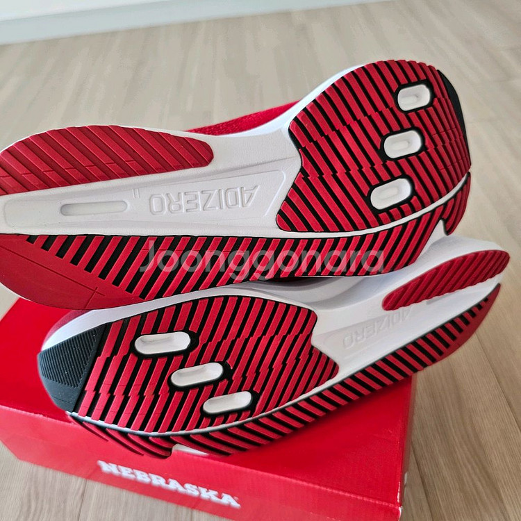280 새제품 아디다스 아디제로 SL 2 네브라스카 레드 런닝화 러닝화--5