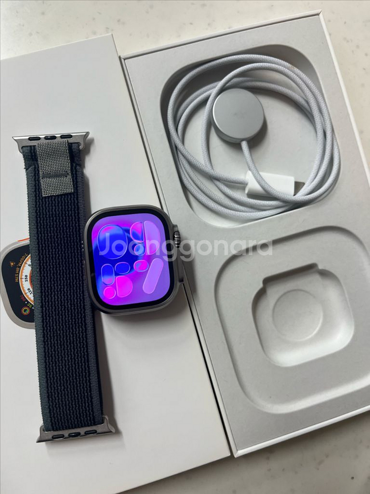 애플워치 울트라1 실버 SS급--0