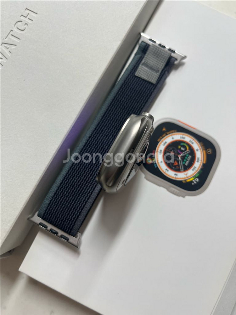 애플워치 울트라1 실버 SS급--4