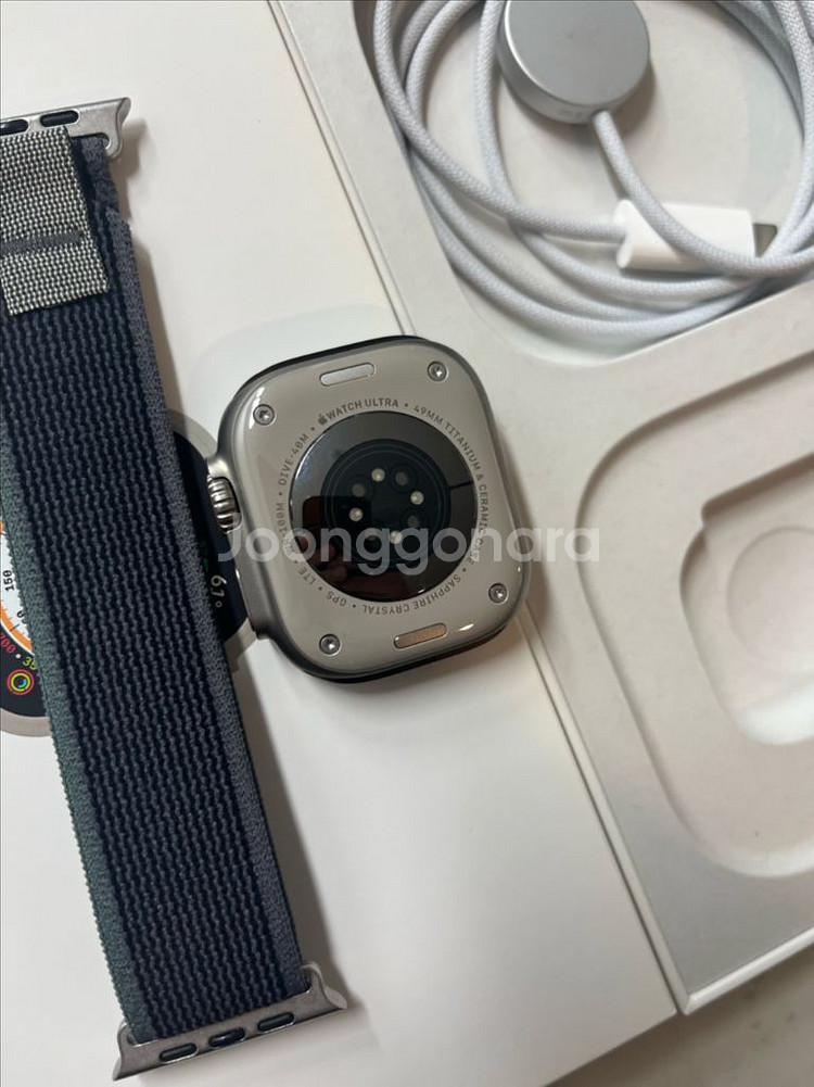 애플워치 울트라1 실버 SS급--2