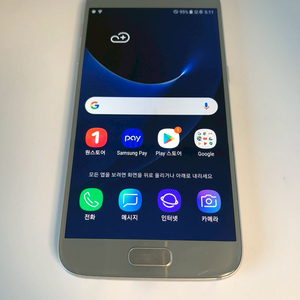 갤럭시 S7 실버 기기 판매(00399)