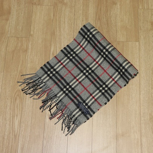 (머플러) 851. 버버리/그레이체크 캐시미어머플러