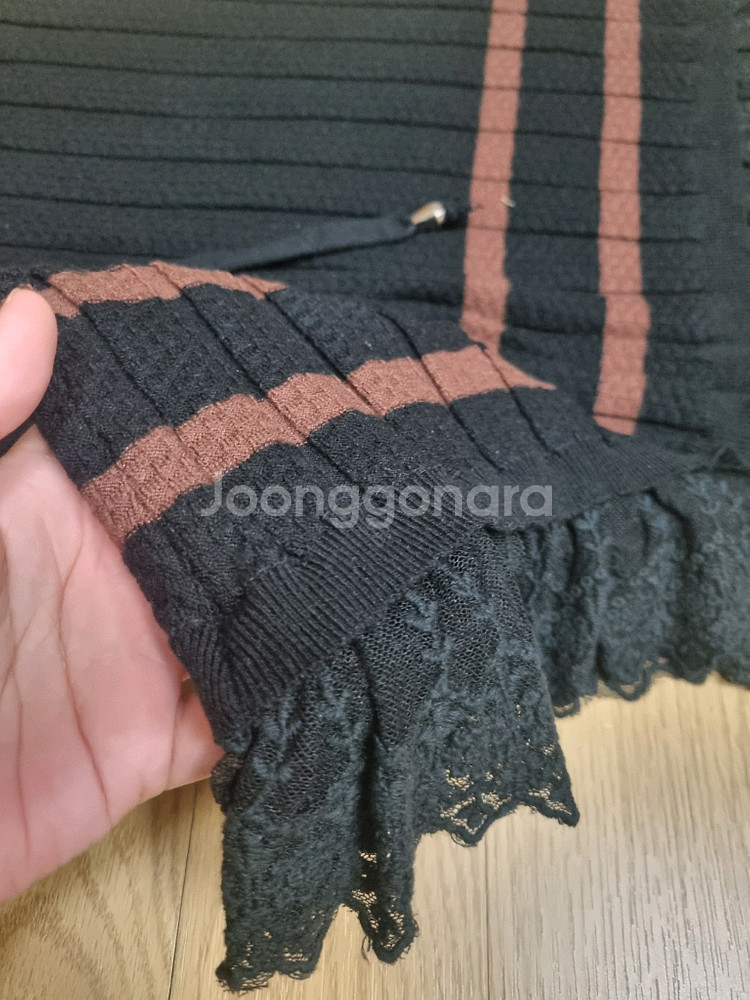 여성 니트 원피스 . 프리사이즈.--3