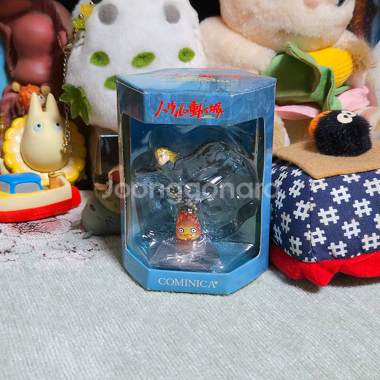 [일본정품] 지브리 하울 코미니카 피규어 키링--0
