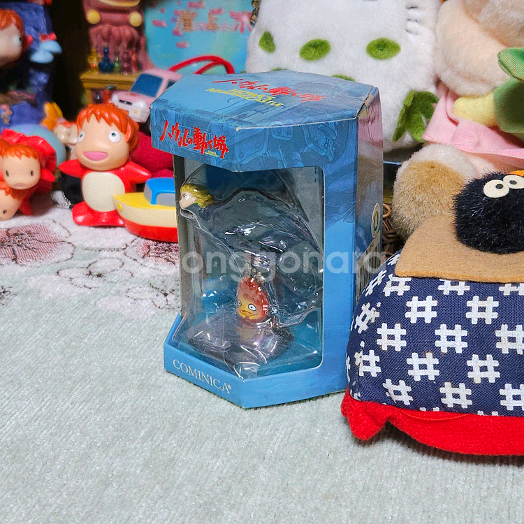 [일본정품] 지브리 하울 코미니카 피규어 키링--1