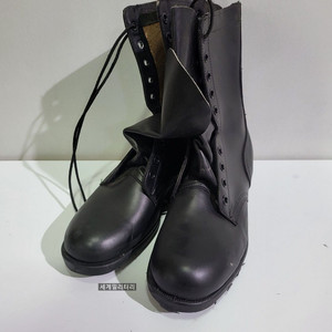 265~270미리 , 미군 오리지날 구형 검정 가죽 전투화