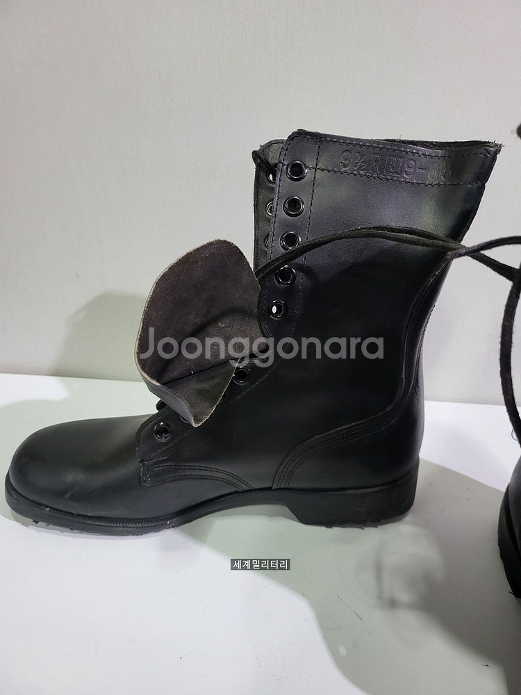 265~270미리 , 미군 오리지날 구형 검정 가죽 전투화--4