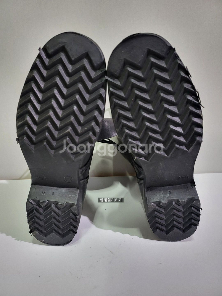 265~270미리 , 미군 오리지날 구형 검정 가죽 전투화--3