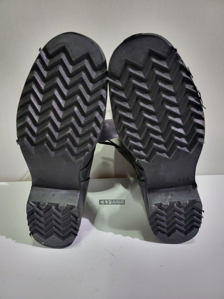 265~270미리 , 미군 오리지날 구형 검정 가죽 전투화--3