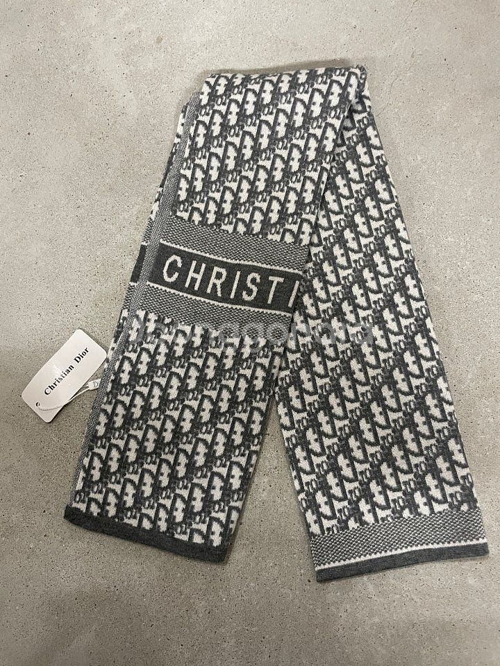 오블리크 니트 머플러--0