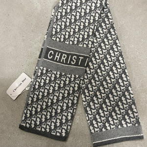 오블리크 니트 머플러