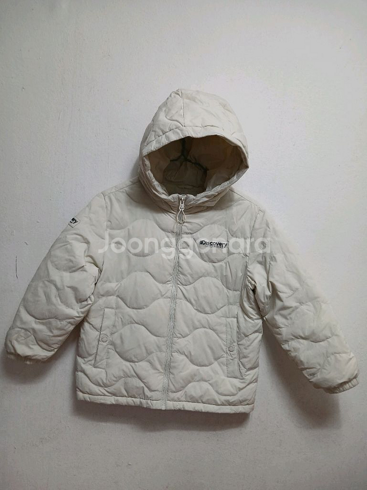 디스커버리 키즈 경량패딩 다운점퍼 사이즈 130--0