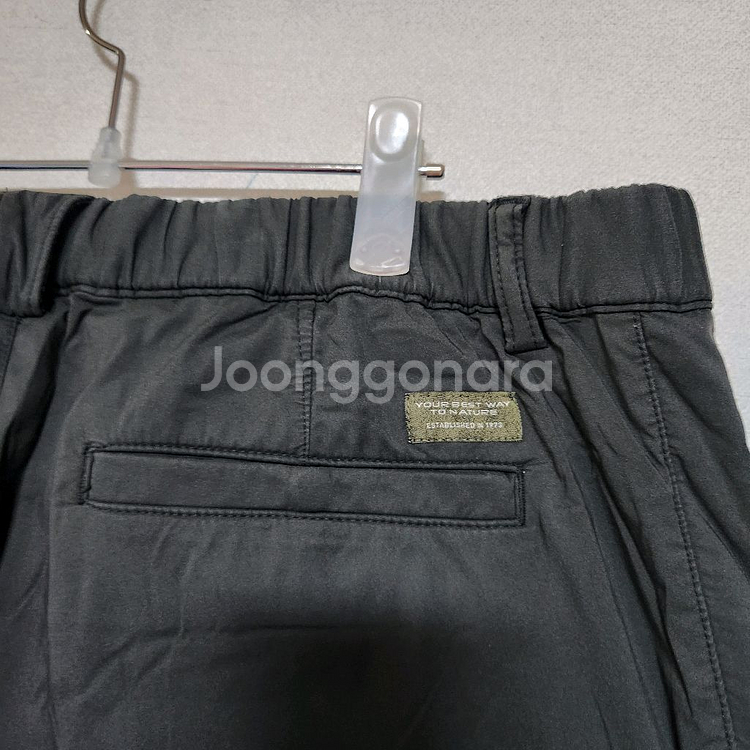 코오롱 겨울 바지 남37--4