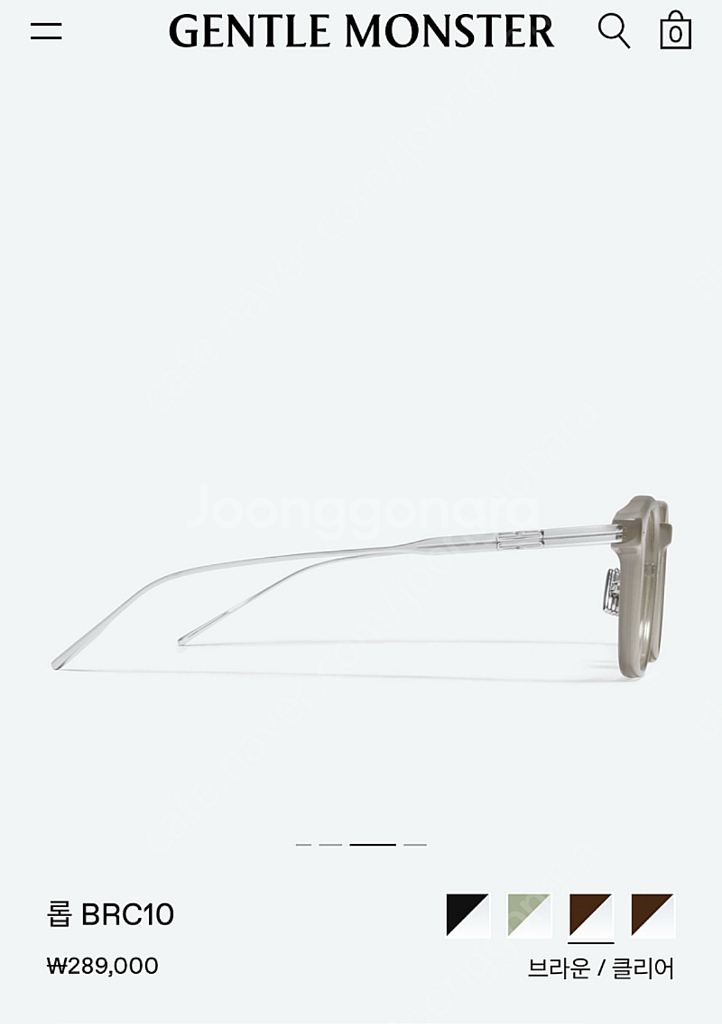 젠틀몬스터 롭 BRC10 안경테--2