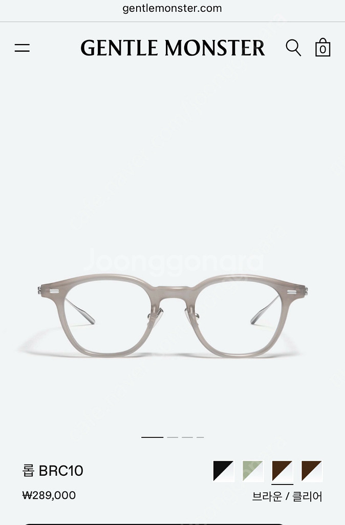 젠틀몬스터 롭 BRC10 안경테--0