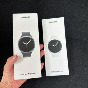 [미개봉 새상품]갤럭시워치8 44mm 실버,그라파이트 팝니다!