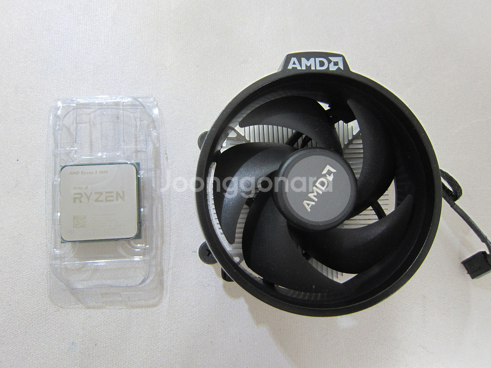 AMD 라이젠5-3세대 3600 (마티스) (쿨러 포함)--2