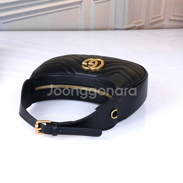 GG 마몽 퀼팅 호보백--3