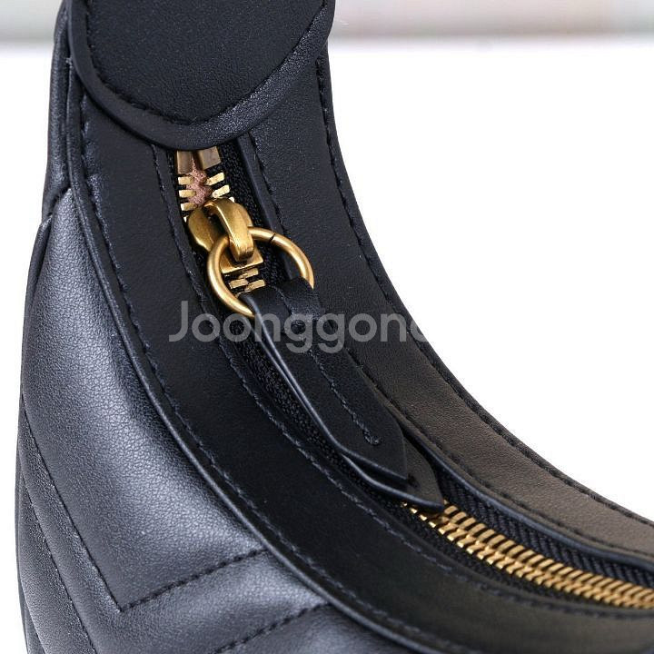 GG 마몽 퀼팅 호보백--7