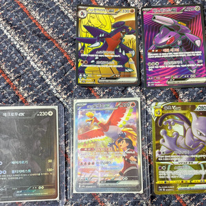 포켓몬카드 5장 세트