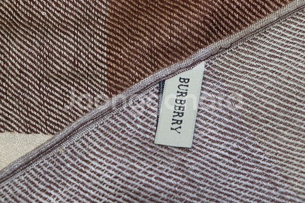 (머플러)803. 버버리/베이지브라운 캐시미어숄머플러--5