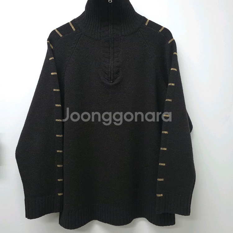 Armani Exchange 남성 울 반집업 니트 M--0