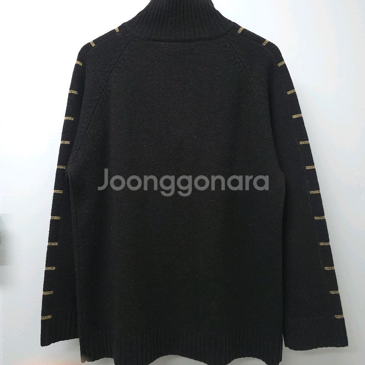 Armani Exchange 남성 울 반집업 니트 M--1