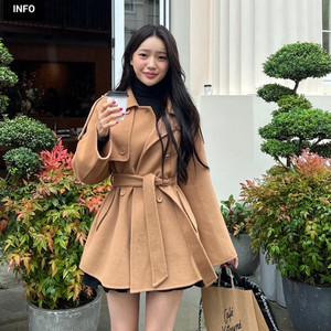 마리마켓(MARIE MARKET) 트렌치 핸드메이드 코트 프리사이즈