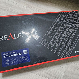 리얼포스 R2 TKL 저소음 45g 균등(apc) 토프레 무접점키보드