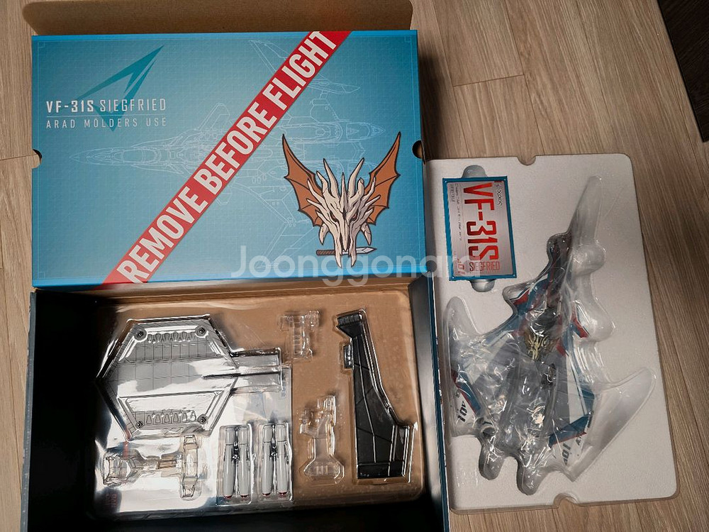 DX초합금 마크로스델타 VF-31S 아라드기+아머드파츠(미개봉) 일괄--2