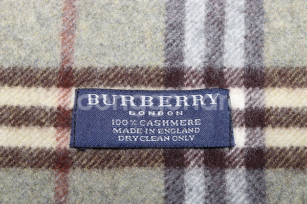 (머플러) 852. 버버리/카키색체크 캐시미어머플러--3