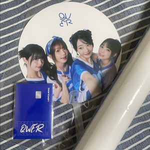 Qwer 우리은행(우리탄틴) 포카,굿즈 미개봉 일괄 판매 합니다