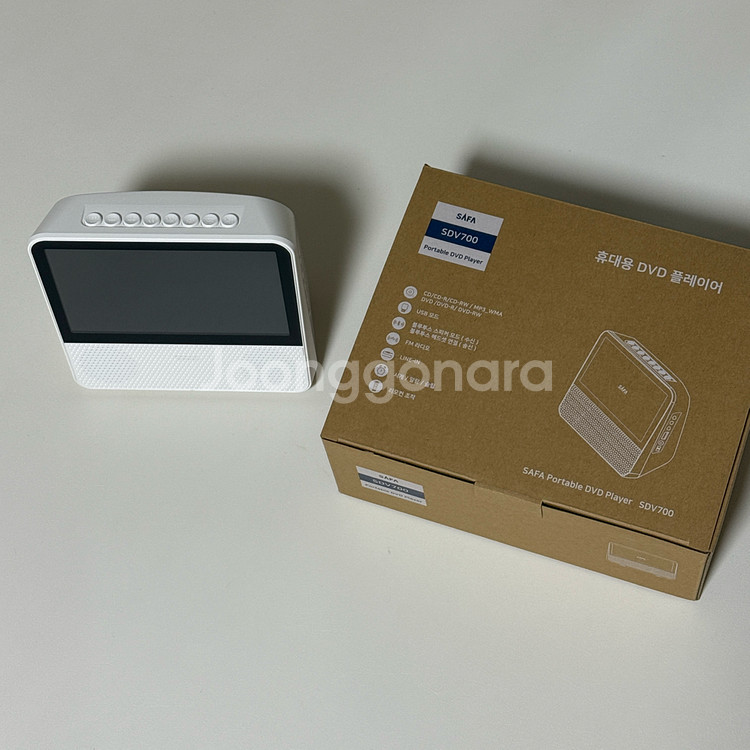 사파 sdv700 휴대용 DVD 플레이어--1