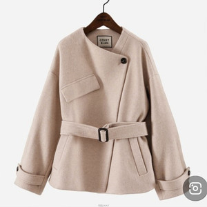 코벳블랑(COVET BLAN) 언발란스 카라자켓 프리사이즈