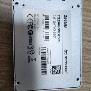 트랜센드 256GB SSD
