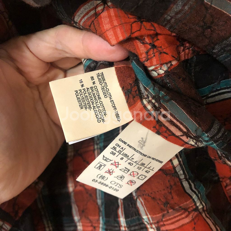 막스마라 위캔드 자수 리본 체크 자켓 결혼식 하객룩 코--3