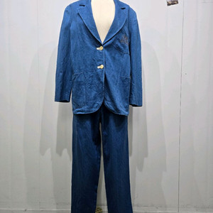 에르노 데님 자켓 & 바지 세트 정장 셋업