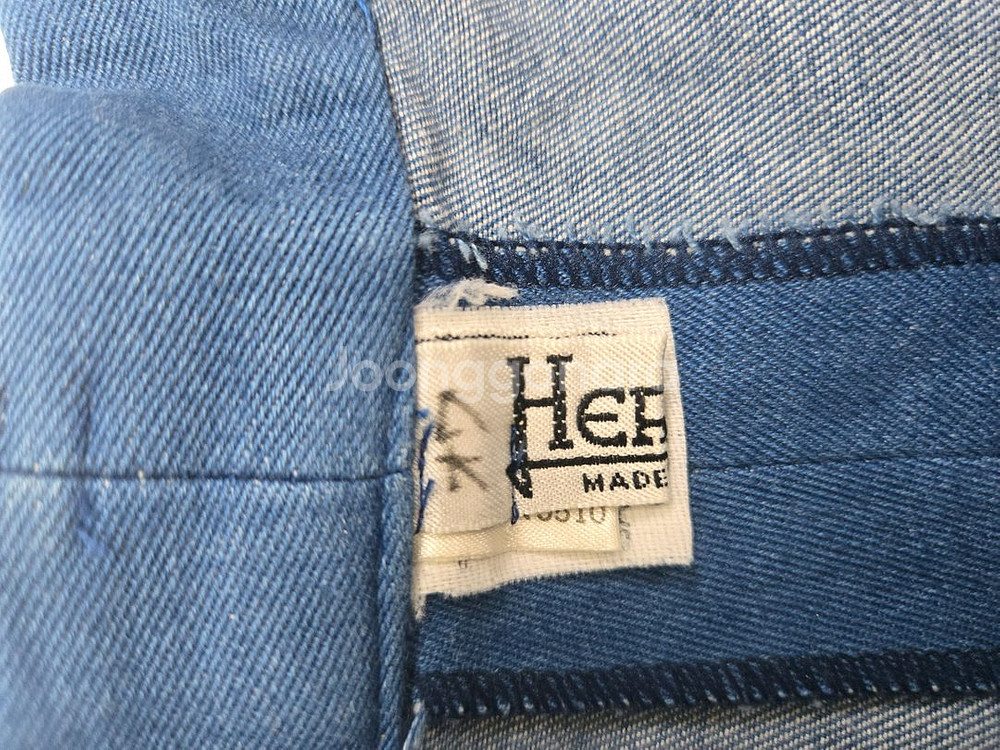 에르노 데님 자켓 & 바지 세트 정장 셋업--9