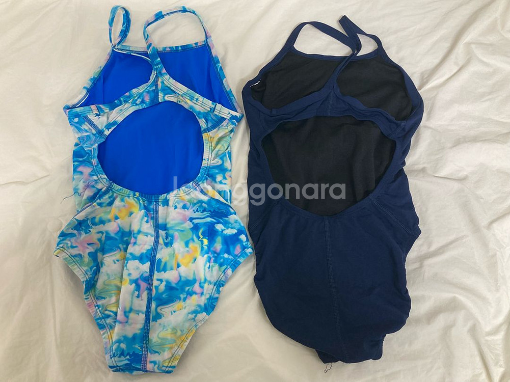 나이키 수영복 레이서백 26 두벌 일괄--1