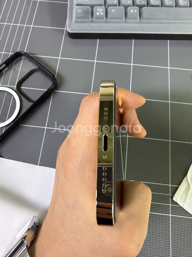 아이폰13프로 128G 로즈골드--1