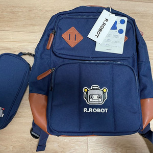 (새제품) 알로봇 초등학교 책가방+필통 세트