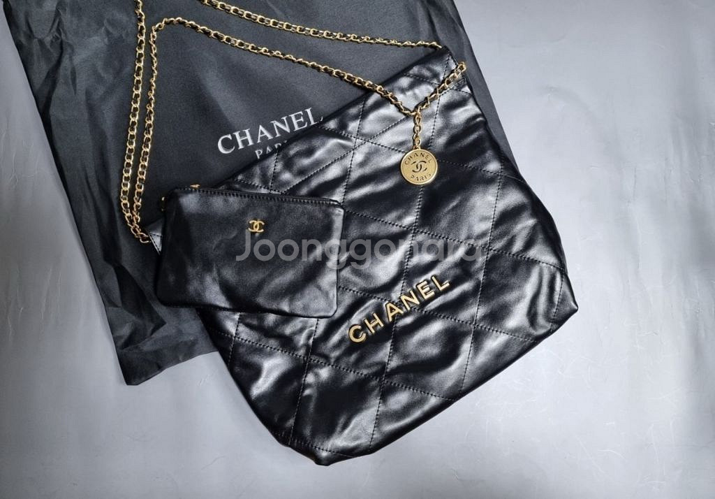 샤넬 퀼팅 체인백--0