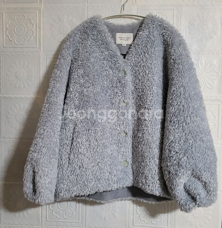 써스데이아일랜드 퍼 자켓--4