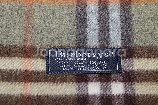 (머플러) 854. 버버리/카키색체크 캐시미어머플러--3