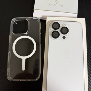 아이폰 16프로 화이트 256GB 자급 배터리 100% 판매합니다