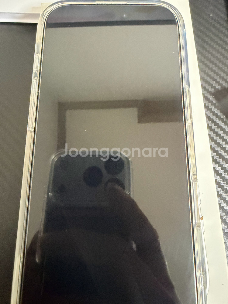 아이폰 16프로 화이트 256GB 자급 배터리 100% 판매합니다--8