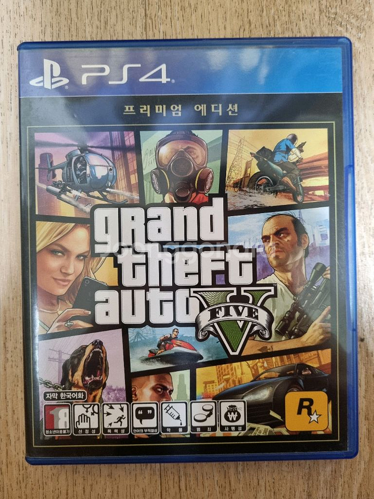 PS4 GTA5 프리미엄 에디션--0