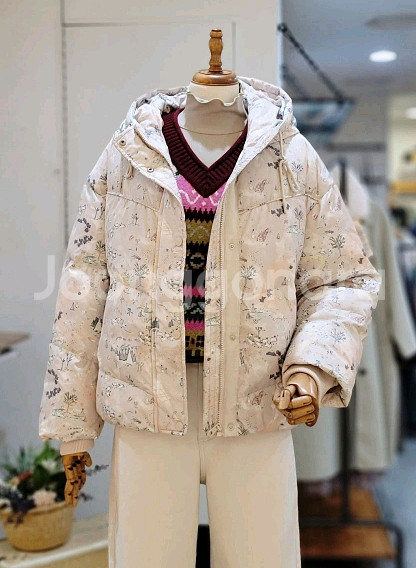 써스데이아일랜드 덕다운 패딩--0