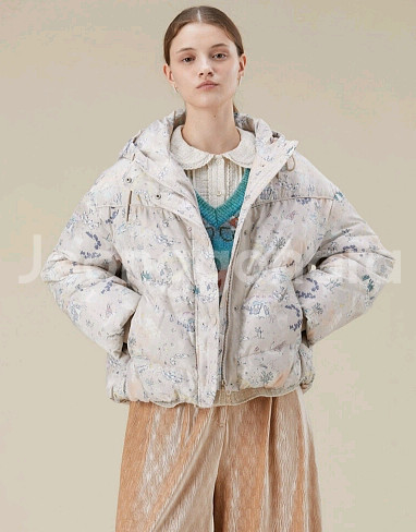 써스데이아일랜드 덕다운 패딩--1